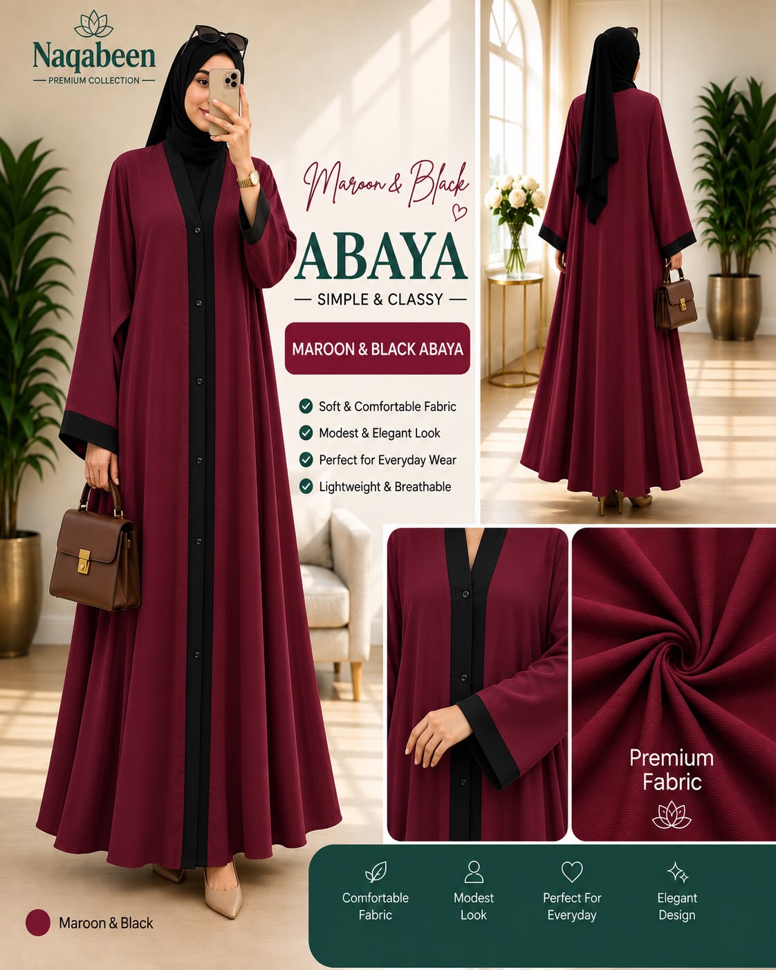 Plain Abayas