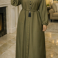 Belt Abaya - Olive Green