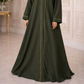 Fancy Abaya - Dark Olive