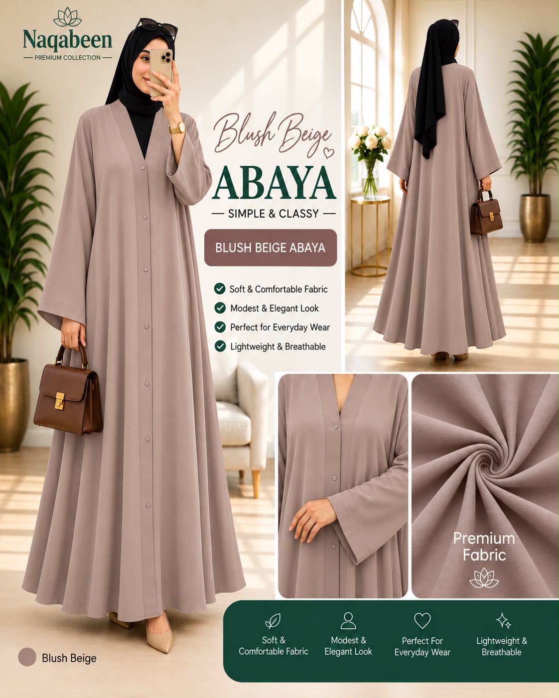 Plain Abayas