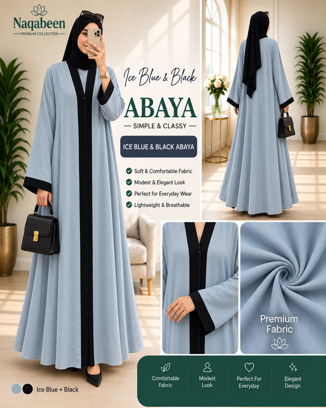 Plain Abayas