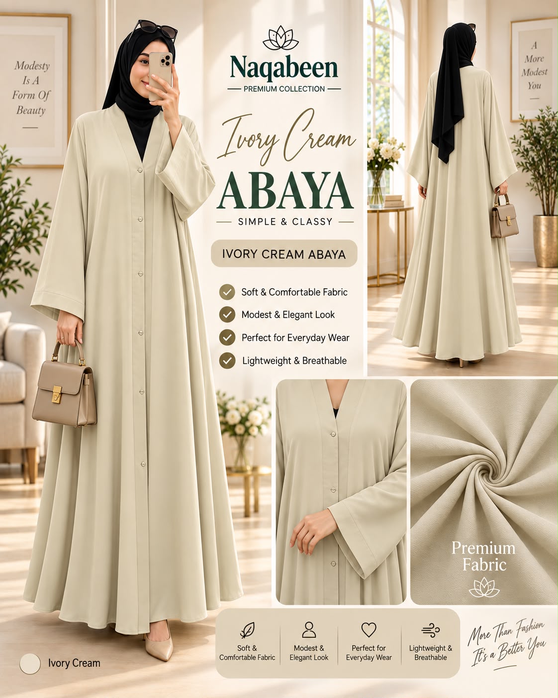 Plain Abayas