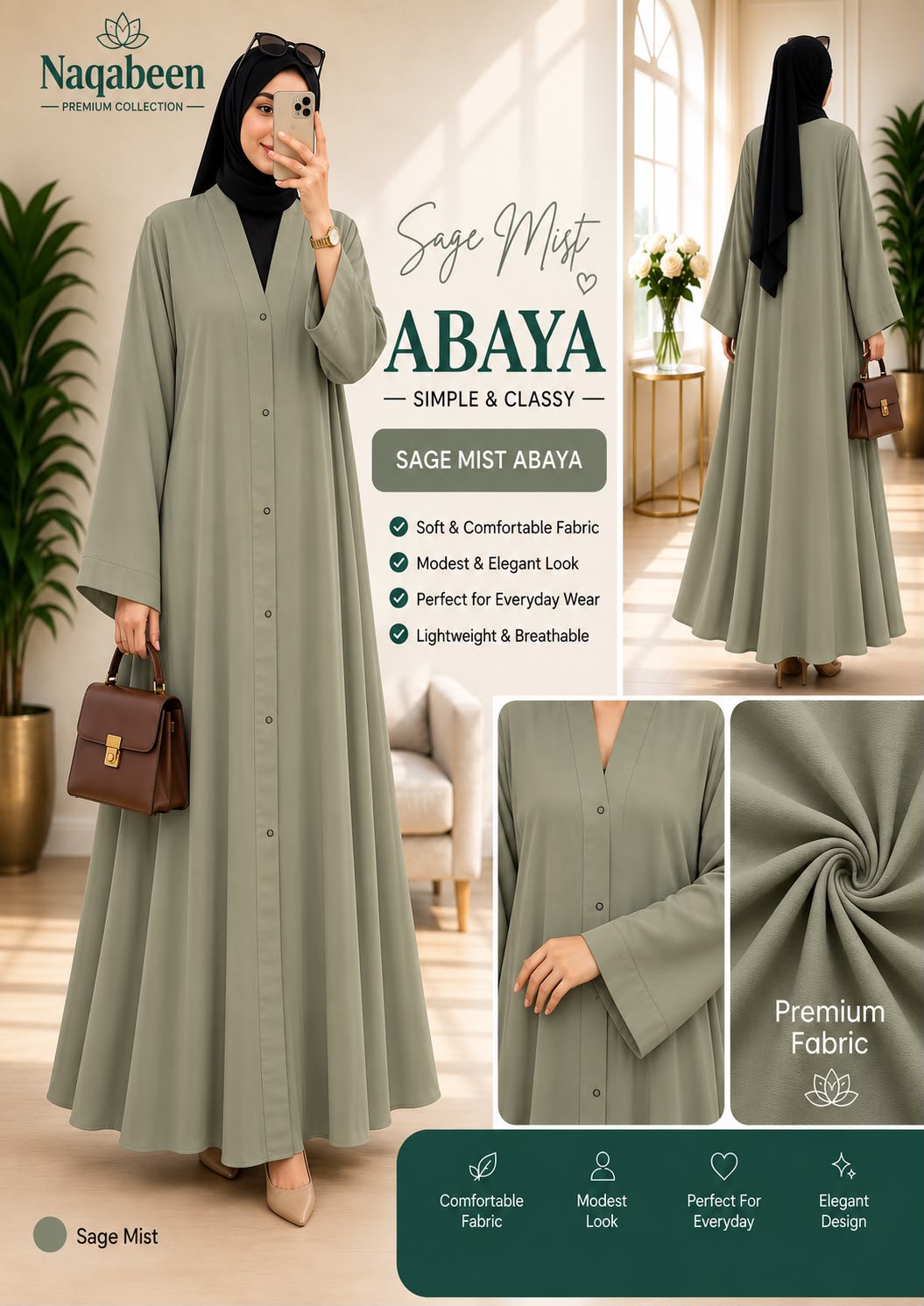 Plain Abayas