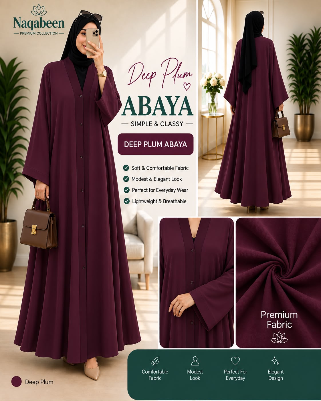 Plain Abayas