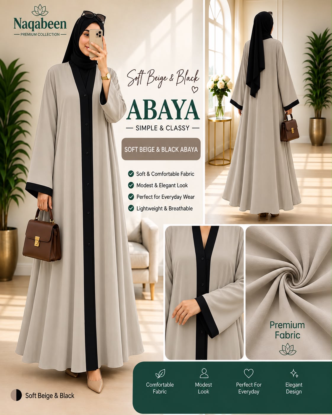 Plain Abayas