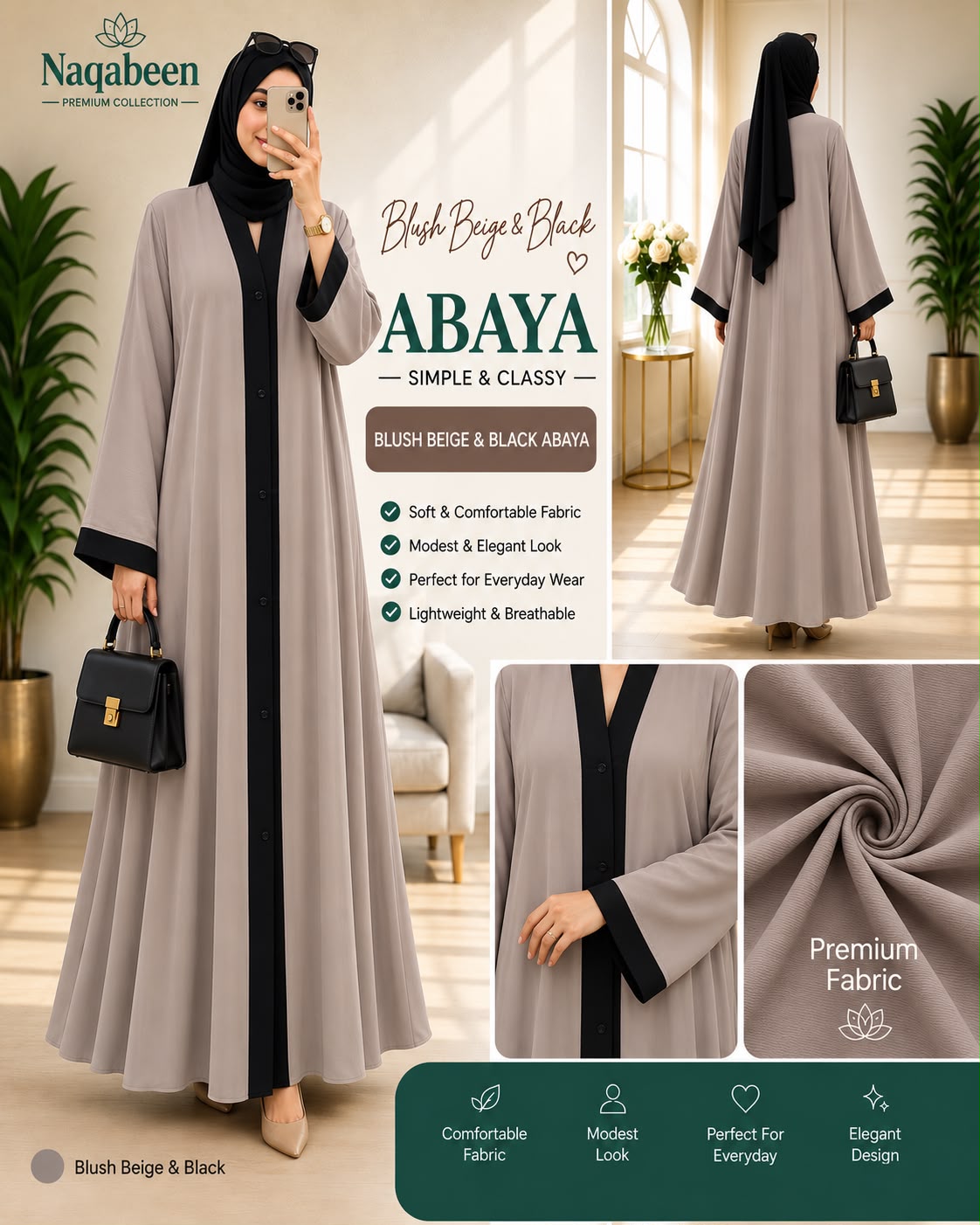 Plain Abayas