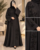 Cut Dana & Tissue Work Abaya