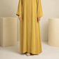 Plain Abaya - Yellow