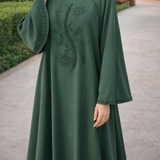 Chill design abaya - Green