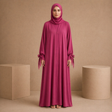 Tie Abaya - Royal Plum