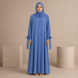 Tie Abaya - Periwinkle Blue