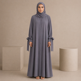 Tie Abaya - Gray
