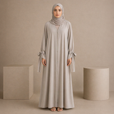 Tie Abaya - Beige