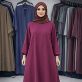 Maxi abaya - Marron