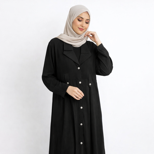 Denim Coat Abayas Deal