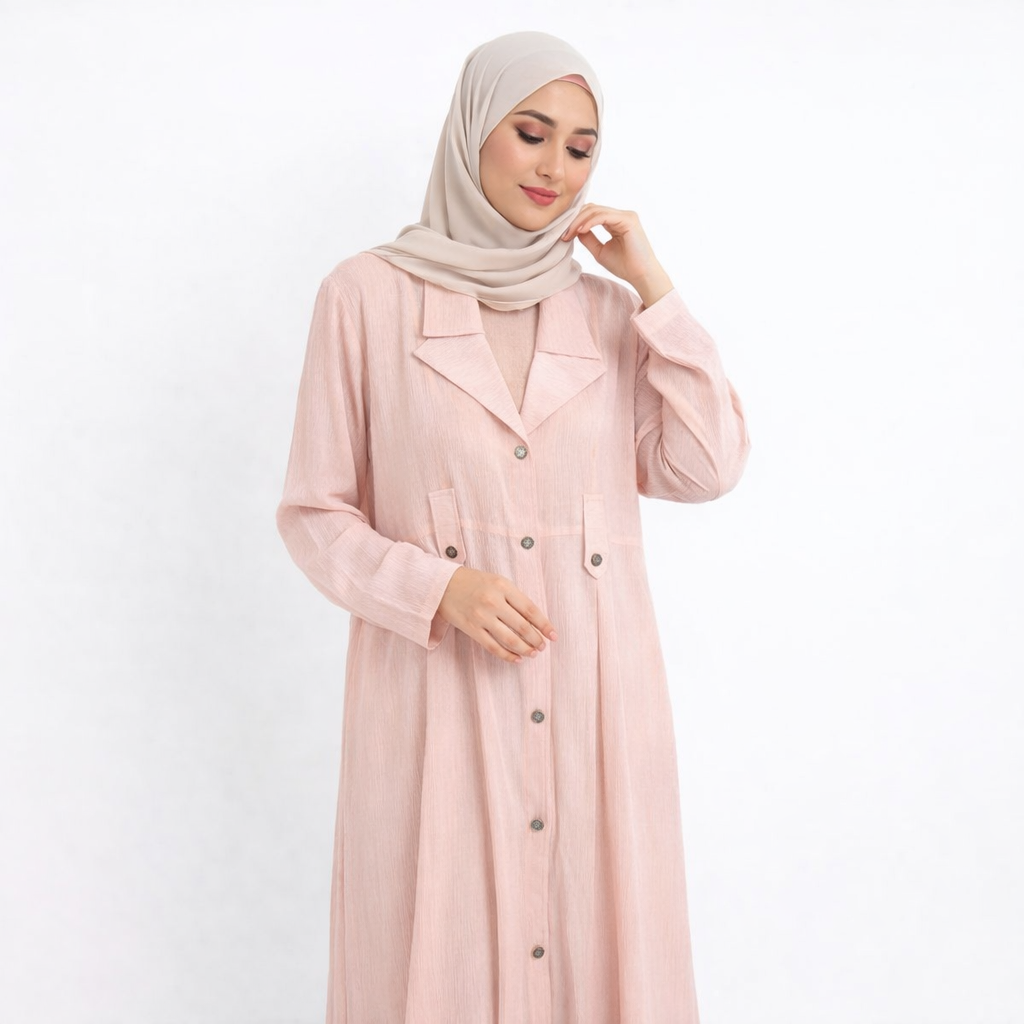 Denim Coat Abayas Deal