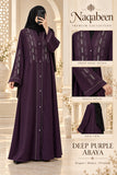 Deep Purple Abaya