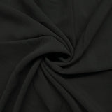 Black Georgette Hijab