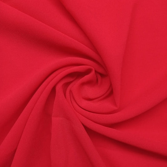 Georgette Hijab–Candy Red