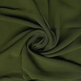 Dark Olive - Georgette Hijab