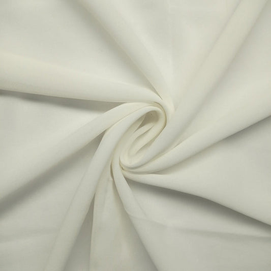 Georgette Hijab - OFF White