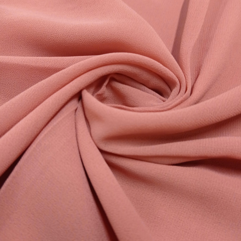Soft Pink - Georgette Hijab