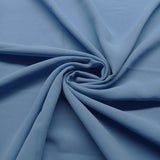 Georgette Hijab - Teal Blue