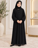 Kids Abaya - Black