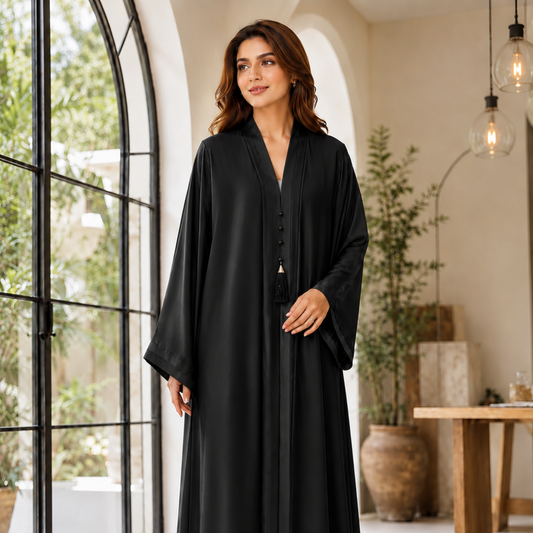 Modern Abaya - Black