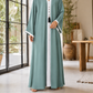 Modern Abaya - Mint Green