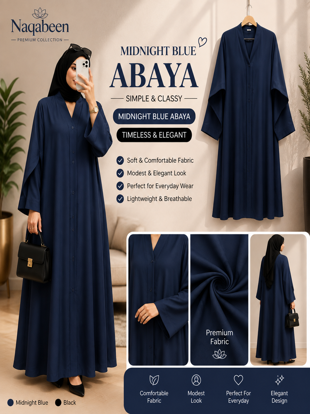 Plain Abaya Deal