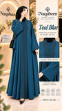 Pata Style Abaya - Teal Blue