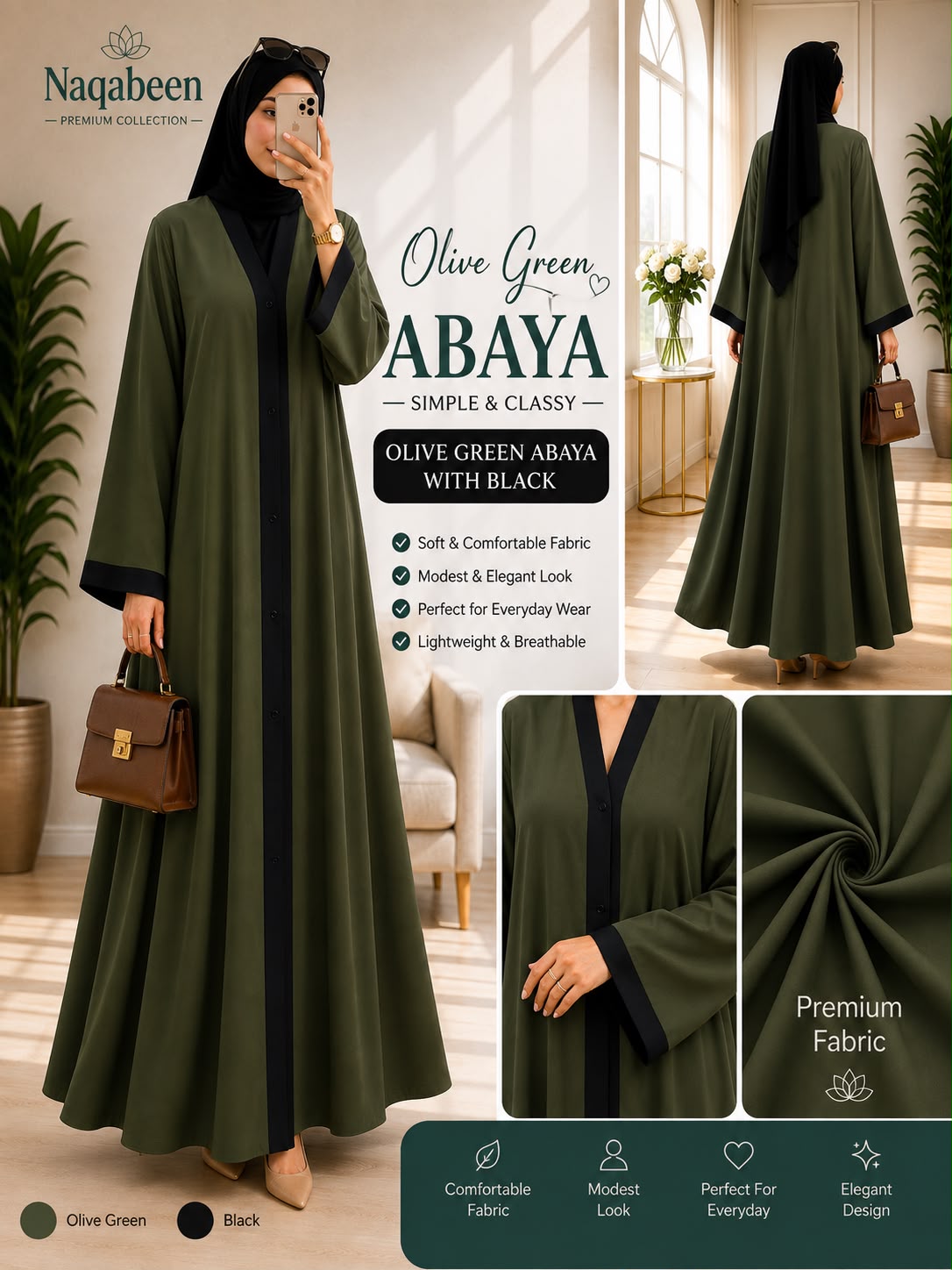Plain Abayas