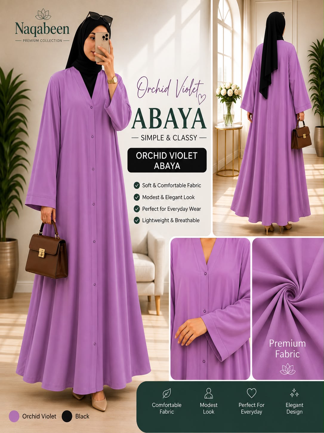 Plain Abayas