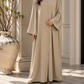 Plain Abaya - Warm Beige