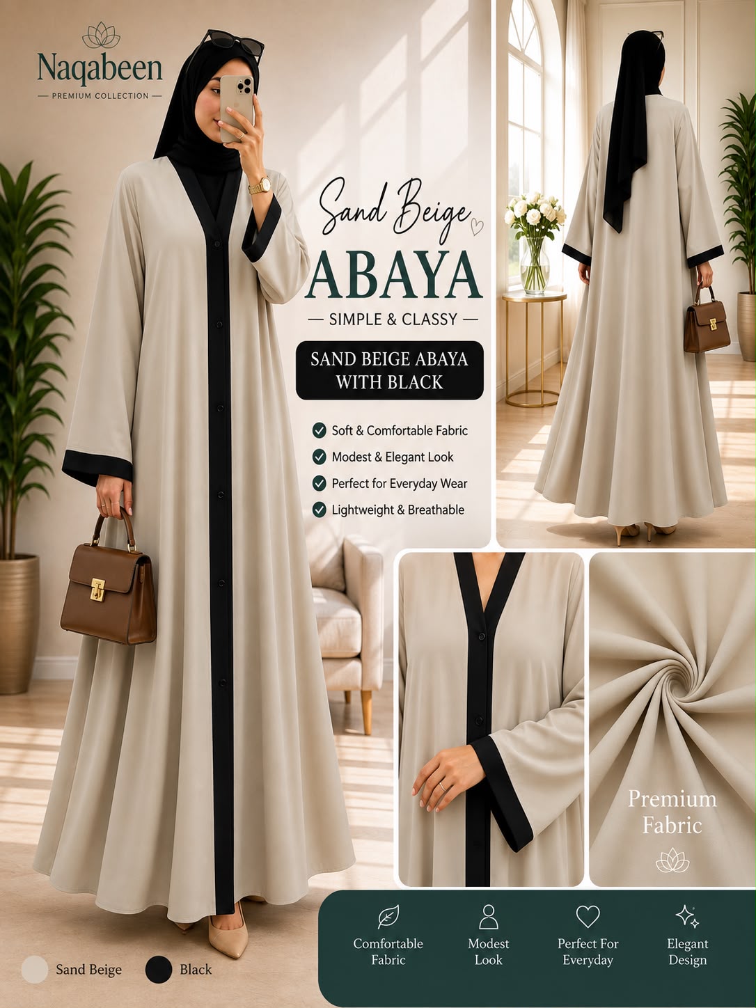 Plain Abayas