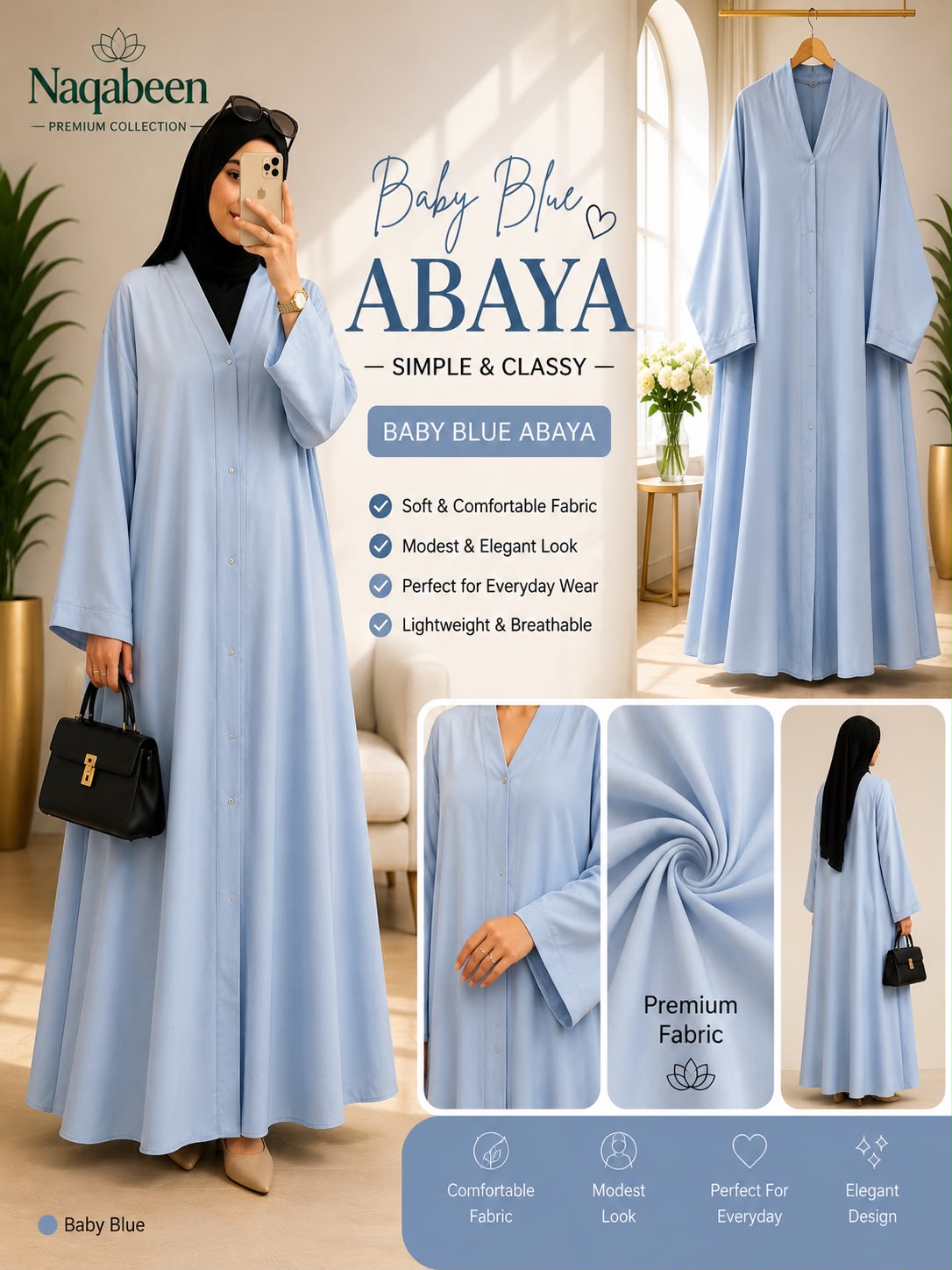 Plain Abaya Deal