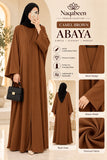 Plain Abaya - Camel Abaya