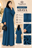 Plain Abaya - Petrol Abaya