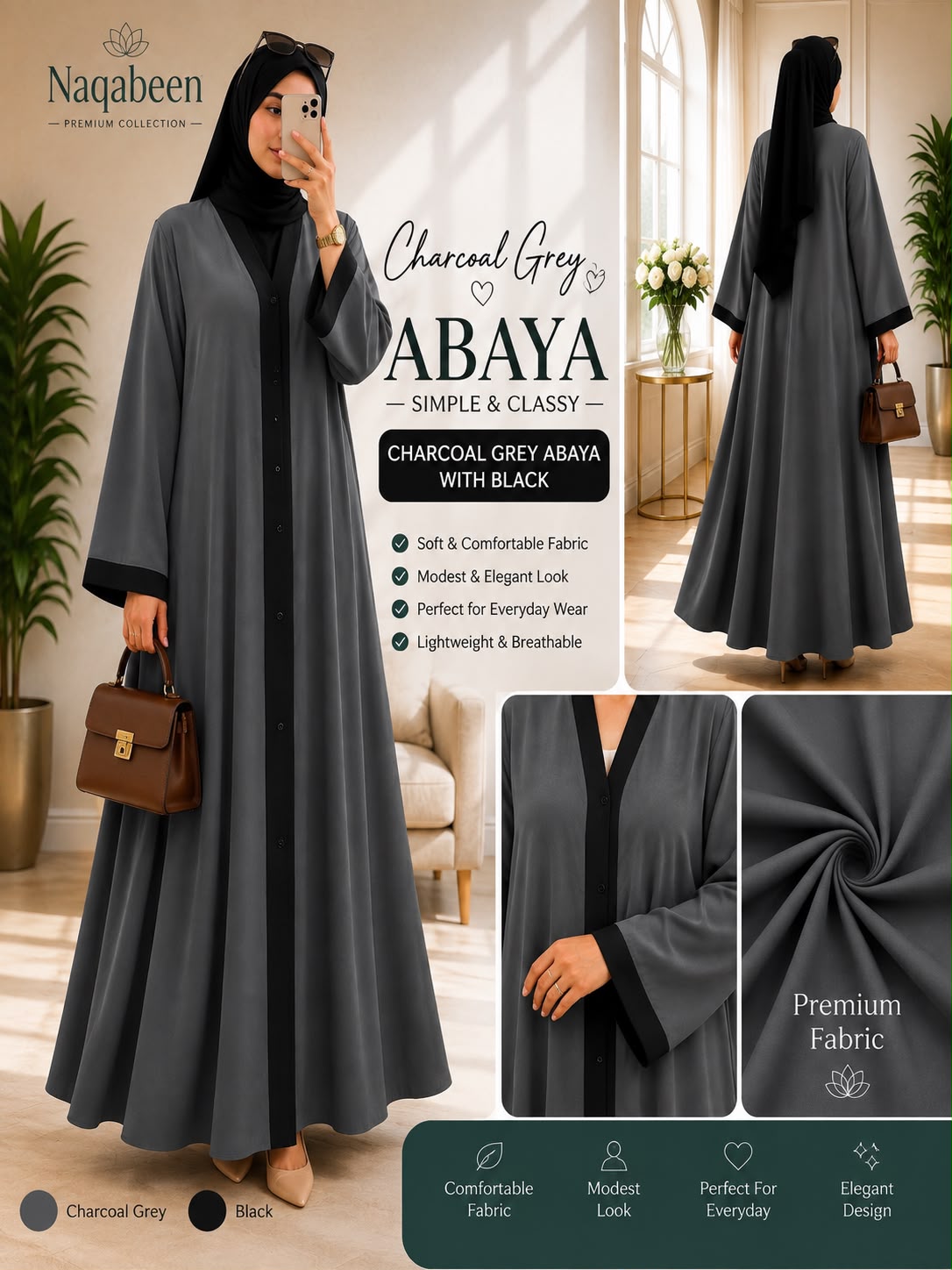 Plain Abayas