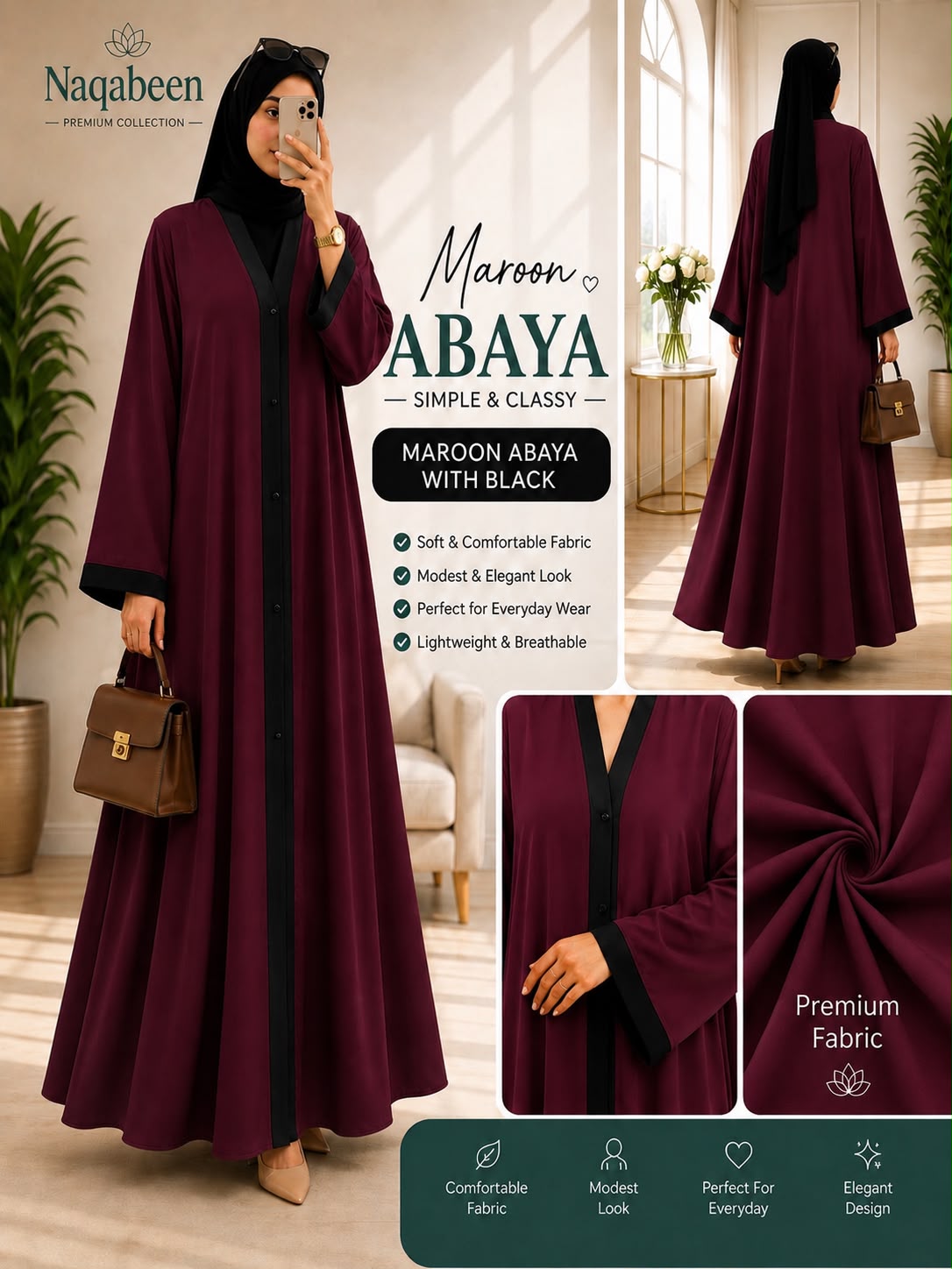 Plain Abayas