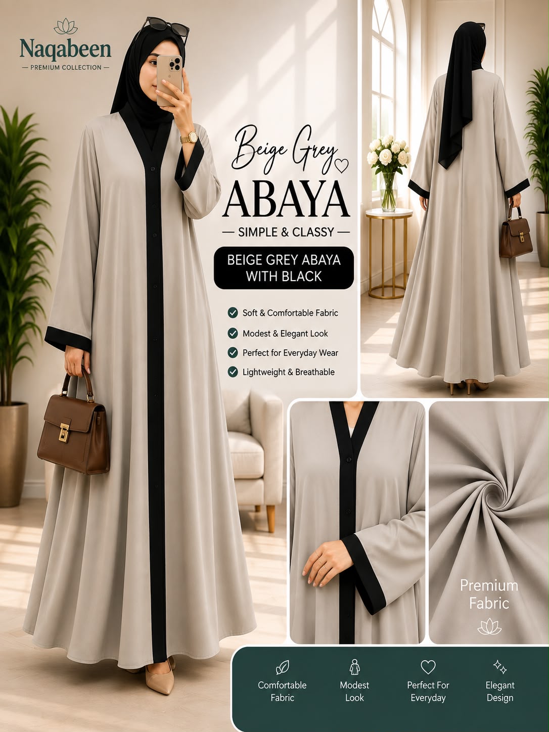 Plain Abayas