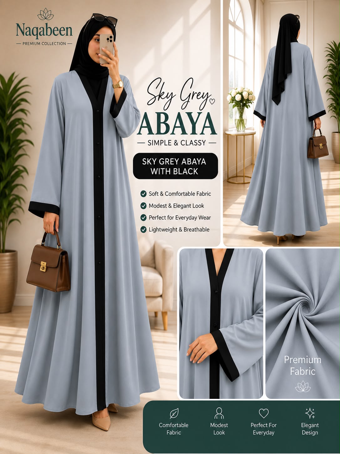 Plain Abayas