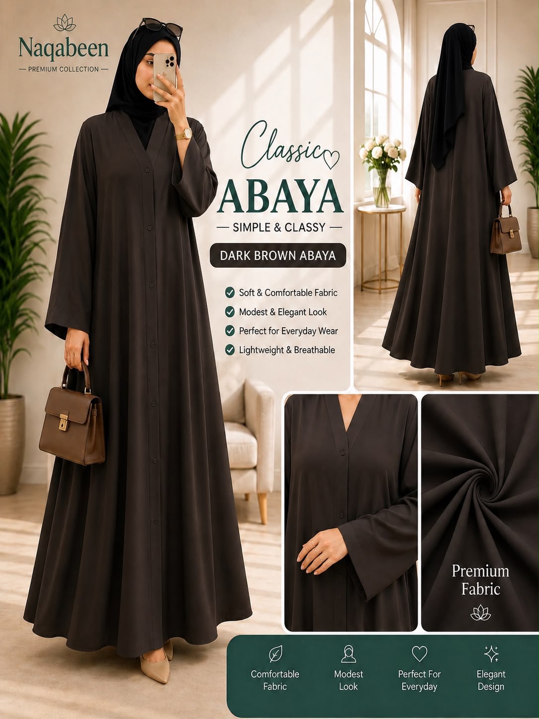 Plain Abayas