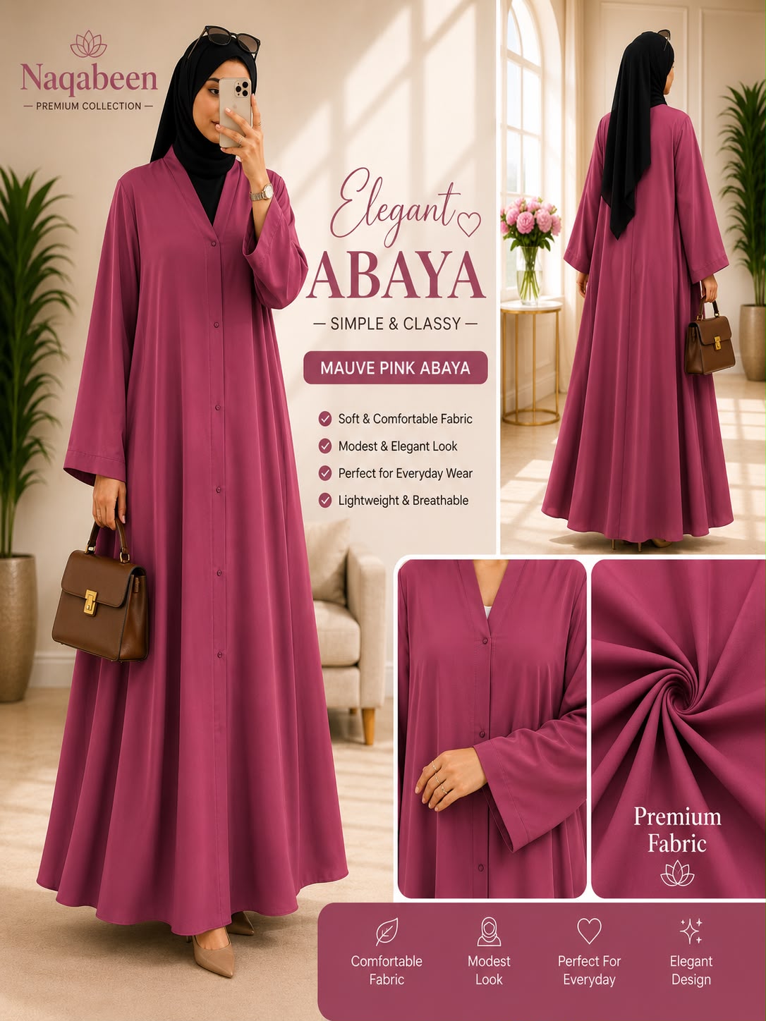 Plain Abayas