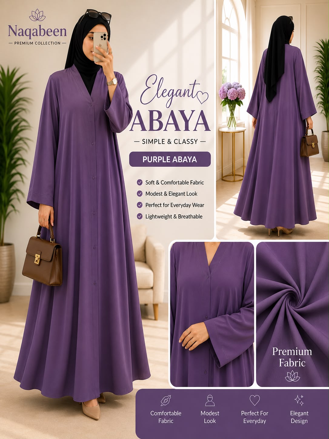 Plain Abayas