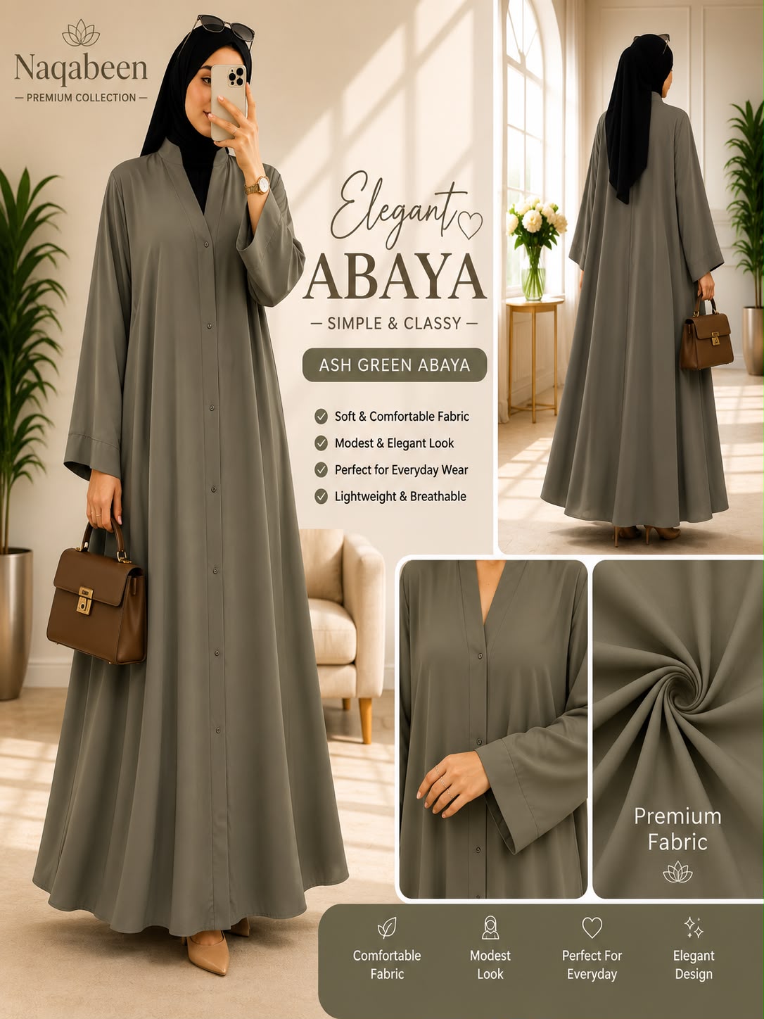 Plain Abayas