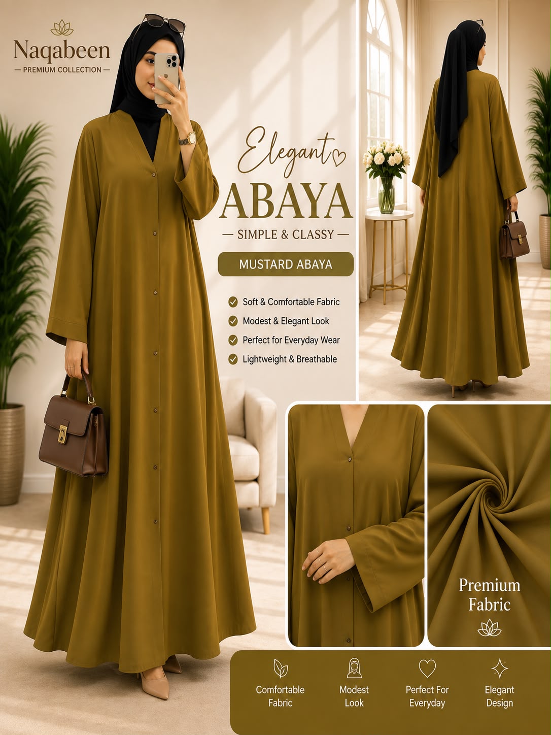 Plain Abayas