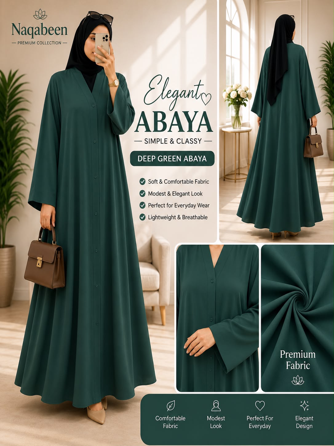 Plain Abayas