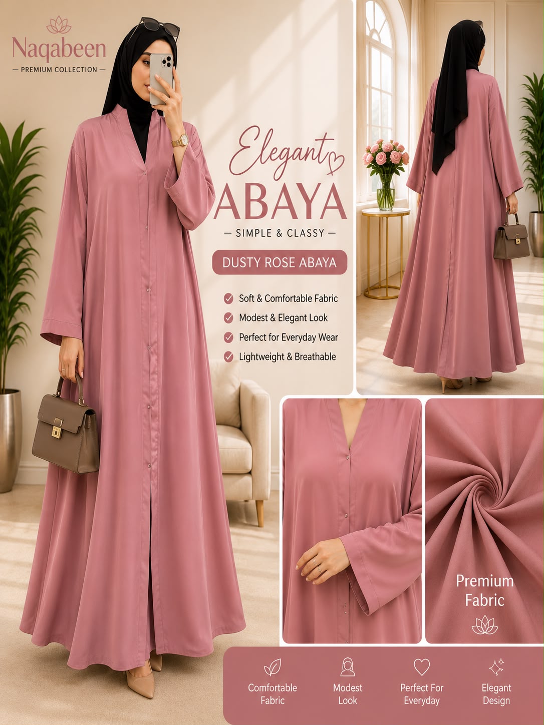 Plain Abayas